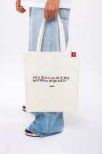 Red Flag Tote Bag - Image 2